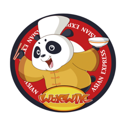 Restaurant WokWik logo.